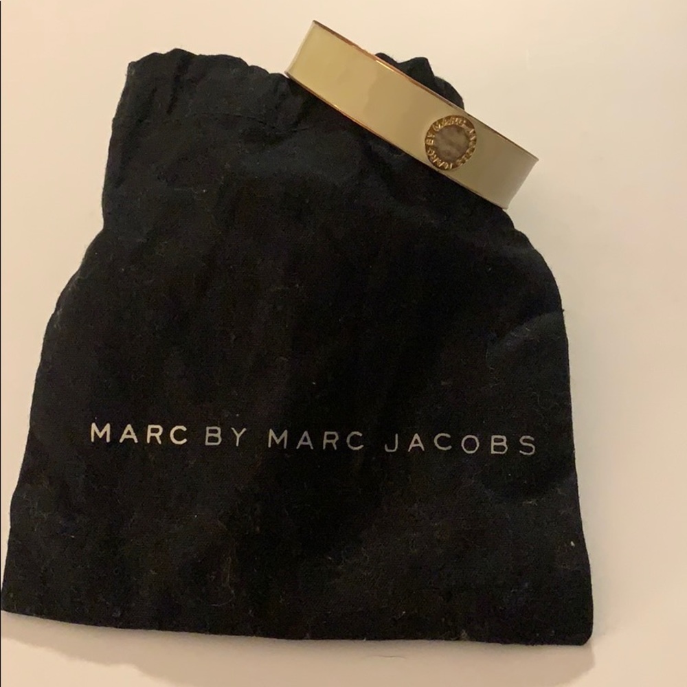 Marc Jacobs Creme and Gold Bracelet
